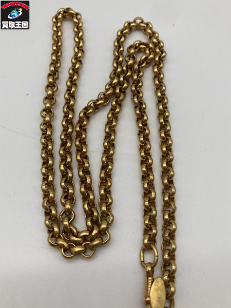 CHANEL シャネル ココマーク ネックレス 2 8 刻印 ゴールドカラー