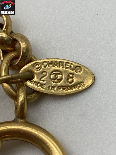 CHANEL シャネル ココマーク ネックレス 2 8 刻印 ゴールドカラー