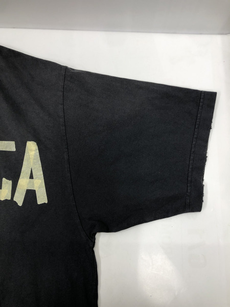 バレンシアガ テープロゴTシャツ