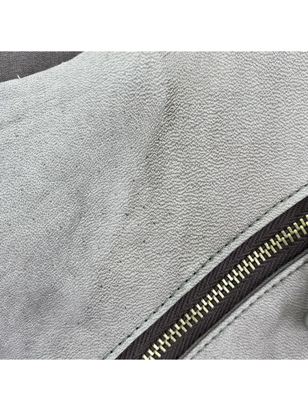 レザージャケット Huei レザー切替シライダースジャケット GRY