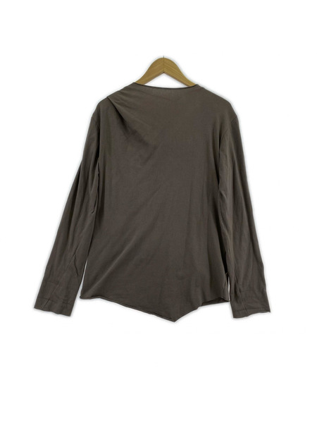 レザージャケット Huei レザー切替シライダースジャケット GRY