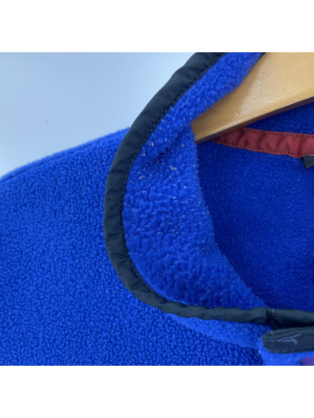 90s patagonia SYNCHILLA スナップT 25450 青 (L)
