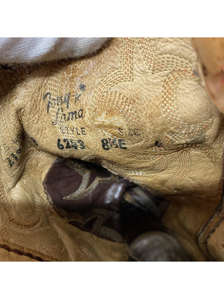 Tony Lama 80s頃 USA製 ウエスタンブーツ ブラウン (26.5)