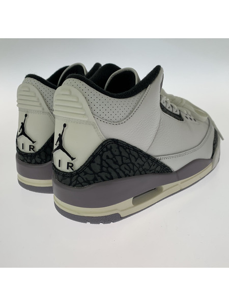 NIKE スニーカー Air Jordan 3 Retro SUMMIT WHITE (26㎝) CT8532-106[値下]