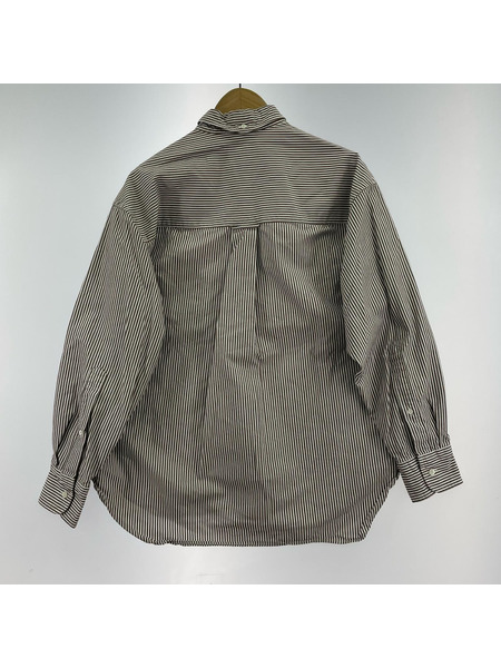STUDIO NICHOLSON BEAMS PLUS別注 LISA OXFORD SHIRT XS ストライプ[値下]
