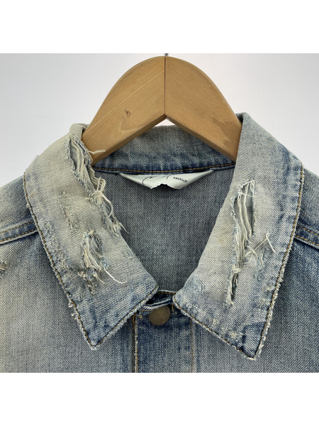 ANCELLM/CRASH DENIM JACKET/1/ANC-JK24-B