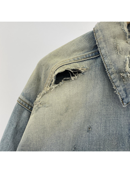 ANCELLM/CRASH DENIM JACKET/1/ANC-JK24-B