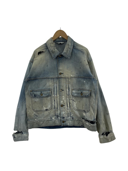 ANCELLM/CRASH DENIM JACKET/1/ANC-JK24-B