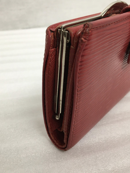 LOUIS VUITTON　LV エピ ポルトフォイユ ヴィエノワ がま口 財布
