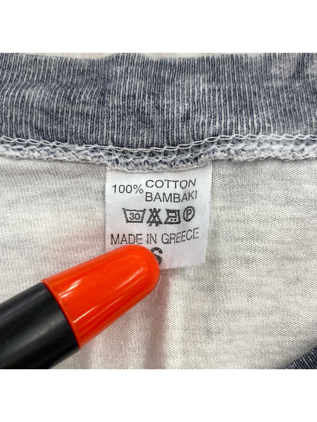 OLD・VINTAGE 半袖Tシャツ・カットソー アテナイノ学堂 ギリシャ製 白(S)