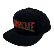 Supreme 17AW Dotted Arc 5-panel /ブラック