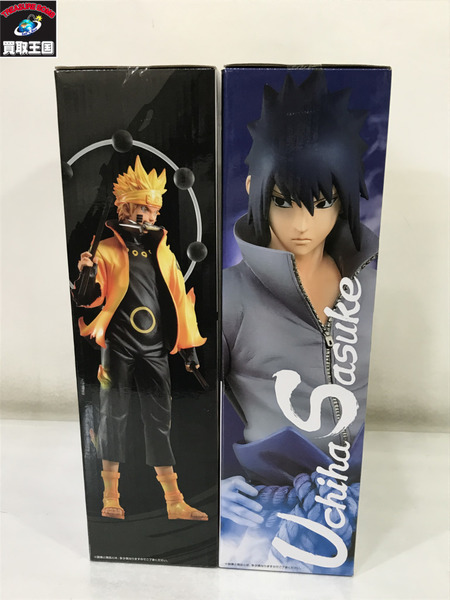 NARUTO うずまきナルト＆うちはサスケ A賞 B賞 2体セット/未開封