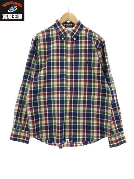 A BATHING APE チェックL Sシャツ(S)｜商品番号：2100205538662 - 買取 ...