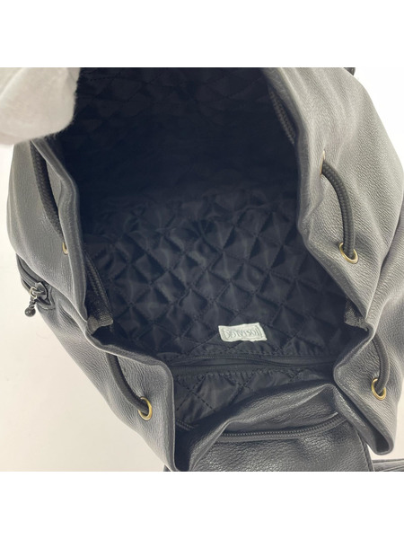 TOSTALGIC リュックサック・バックパック レザーバックパック 黒