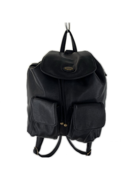 TOSTALGIC リュックサック・バックパック レザーバックパック 黒