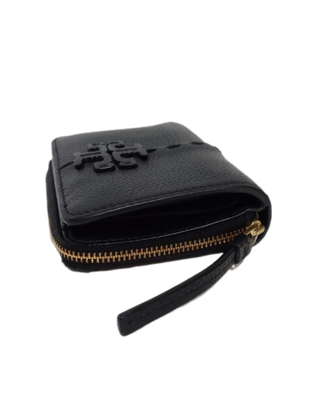 TORY BURCHコンパクトウォレット マックグロー バイフォールド ウォレット BLK