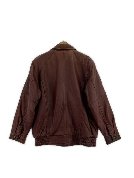 TOMMY HILFIGER レザージャケット FLYING TIGERS 羊革 L