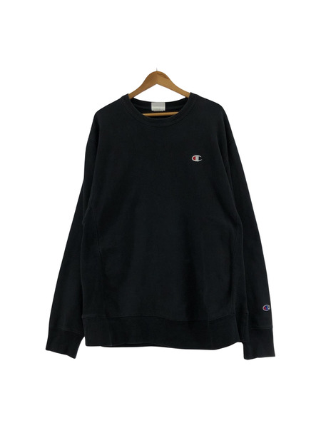 Champion REVERSE WEAVE スウェット BLK (XL)[値下]