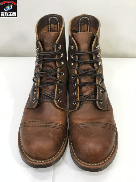 RED WING 8085 Iron Ranger 26.5cm/ブラウン/レッドウィング/ブーツ