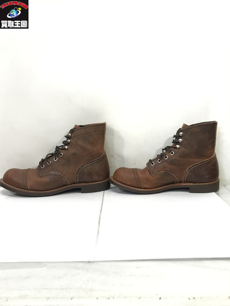 RED WING 8085 Iron Ranger 26.5cm/ブラウン/レッドウィング/ブーツ