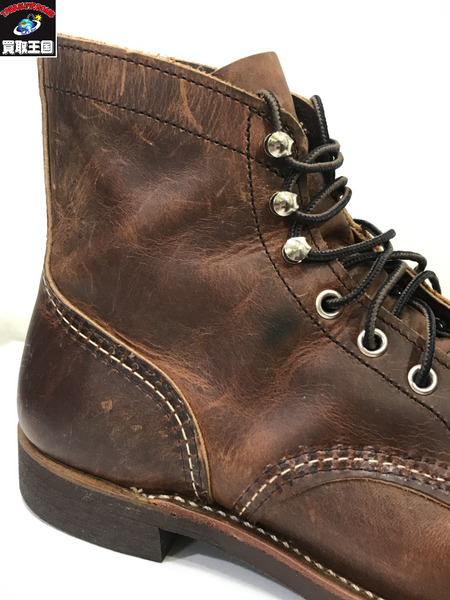 RED WING 8085 Iron Ranger 26.5cm/ブラウン/レッドウィング/ブーツ