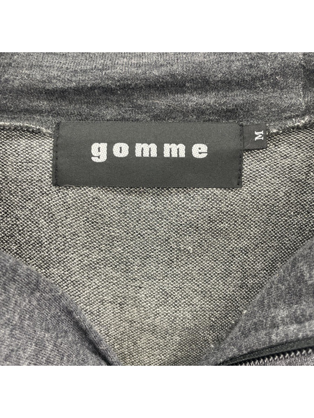 gomme ロングパーカージップワンピース/グレー[値下]