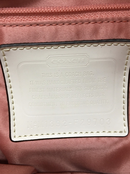 COACH コーチ 花柄トートバッグ