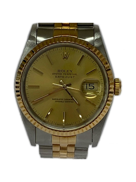 ロレックス/デイトジャスト/16233/OH・仕上ゲ済ミ メンズAT[値下]