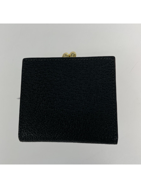 Vivienne Westwood コンパクトウォレット EXECUTIVE レザーガマ口財布 黒