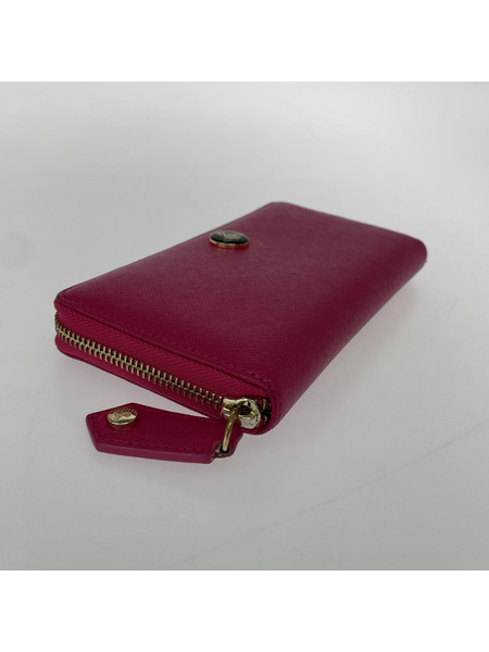 Vivienne Westwood 長財布 ラウンドジップ財布 ピンク