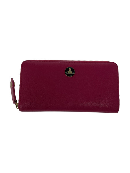 Vivienne Westwood 長財布 ラウンドジップ財布 ピンク