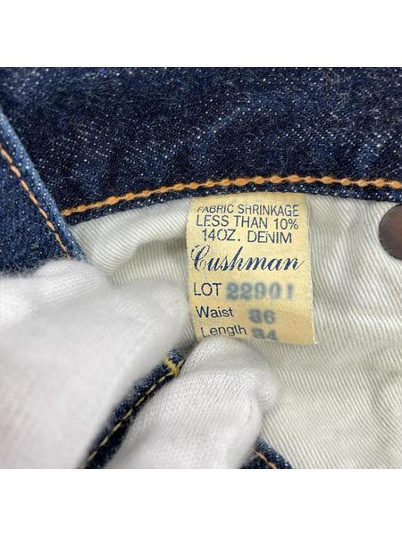 CUSHMAN デニム・ジーンズ Lot.22901 デニムパンツ (W35)