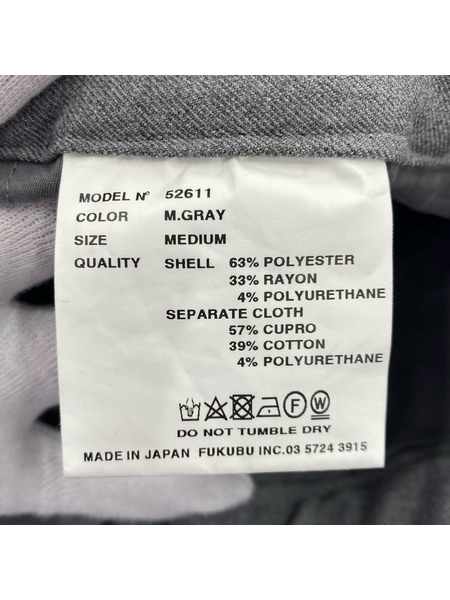 YAECA パンツ CONTEMPO 2wayパンツ グレー (M)[値下]