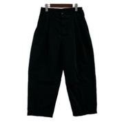 Porter Classic パンツ 2タック ナイロンパンツ 黒 (M)