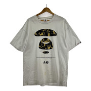 A BATHING APE S/Sプリントカットソー L WHT