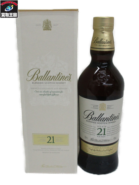 BALLANTINE'S 21 YEARS