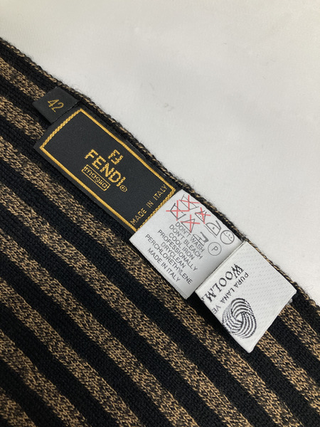 FENDI ズッカ柄 マフラー