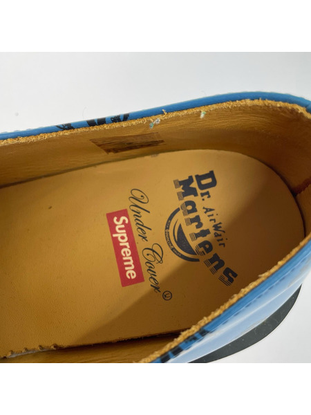 Dr.Martens シューズ ×Supreme×UNDERCOVER 3ホールシューズ ブルー