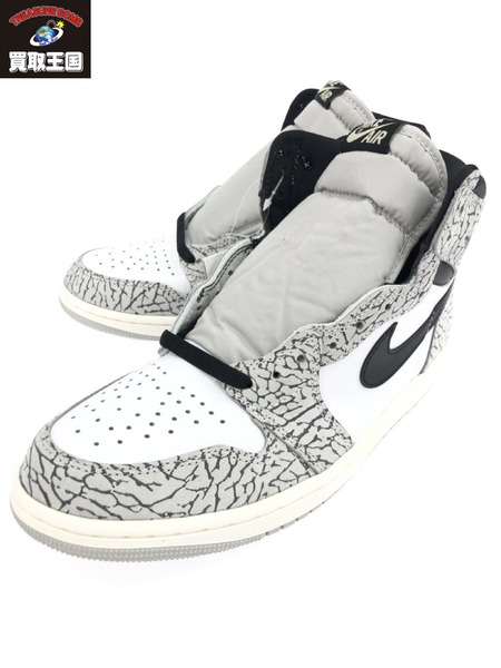 NIKE DZ5485-052 AIR JORDAN 1 OG WHITE CEMENT 27cm｜商品番号