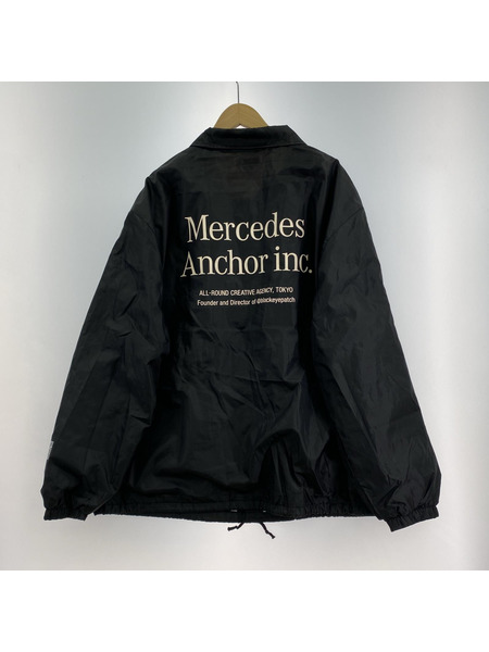 EDWARDS（エドワーズ）Mersedes Anchor Inc. Coach Jacket(XL)BLK