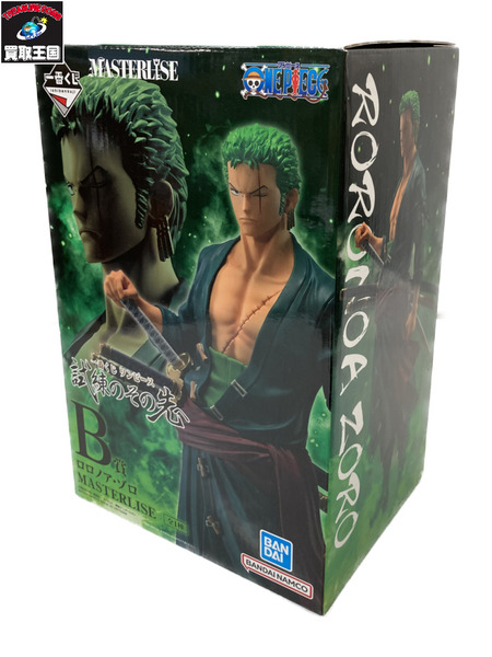 一番くじ ワンピース B賞 ロロノア・ゾロ MASTERLISE
