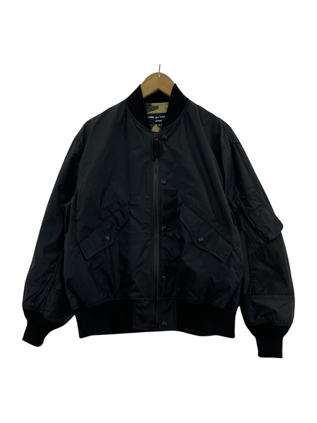 COMME des GARCONS HOMME　NYLON TAFFETA FLIGHT JK (XS)