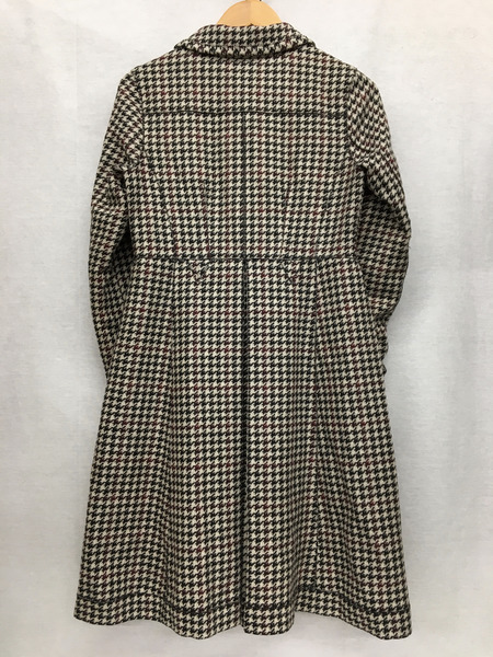 レディースラグ衣料 千鳥格子/カシミヤ混コート/06AW