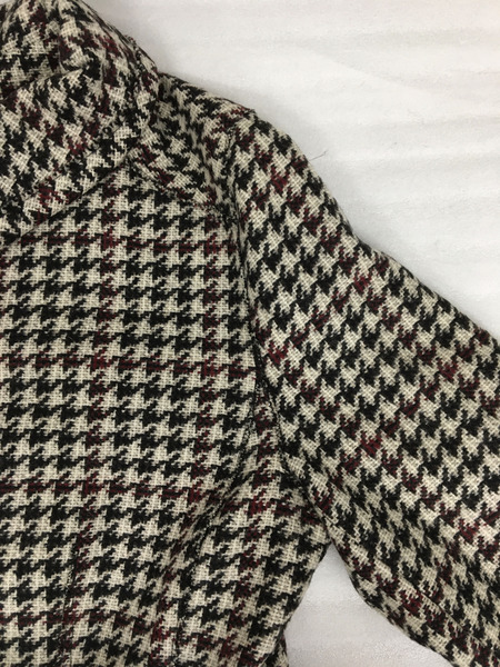 レディースラグ衣料 千鳥格子/カシミヤ混コート/06AW