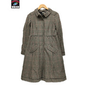 レディースラグ衣料 千鳥格子/カシミヤ混コート/06AW