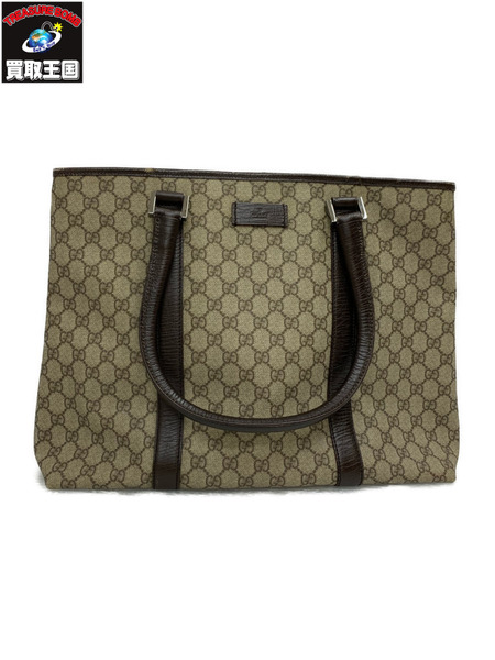 GUCCI グッチ GGスプリーム トートバッグ 本体のみ 114288  204991 ブラウン 傷や汚れあり