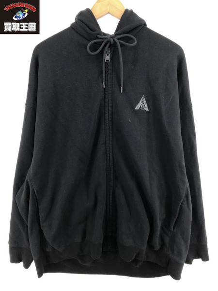 LAD MUSICIAN SUPER BIG ZIP UP PARKA BLACK【F】[値下]｜商品番号