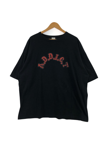 ADDICT BONE LOGO TEE (XL)[値下]