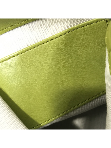 ハンドバッグ miumiu/巾着バッグ/GRN