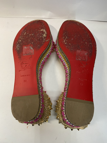 クリスチャンルブタン MADMONICA 60 NAPPA PEP サンダル 38